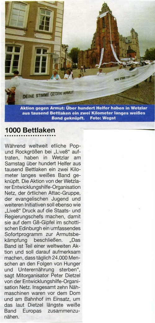 Gießener Express, 8. Juli 2005