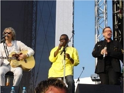 Bono, Youssou & Bob Geldorf